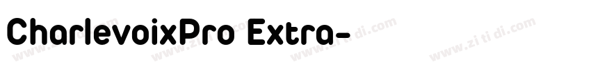 CharlevoixPro Extra字体转换
